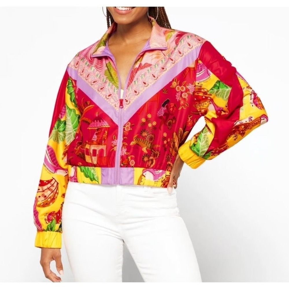 050- NWOT Farm Rio Windbreaker